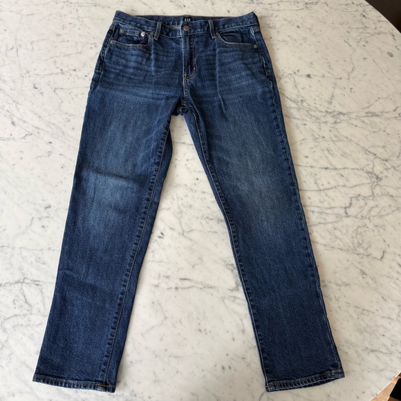 GAP Jeans Girlfriend Southport Denim Ankle Jean Size 27 - Picture 12 of 15
